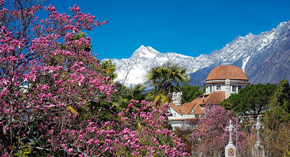 Sehenswürdigkeiten im Meraner Land: Knottnkino, Schloss Tirol, Therme Meran